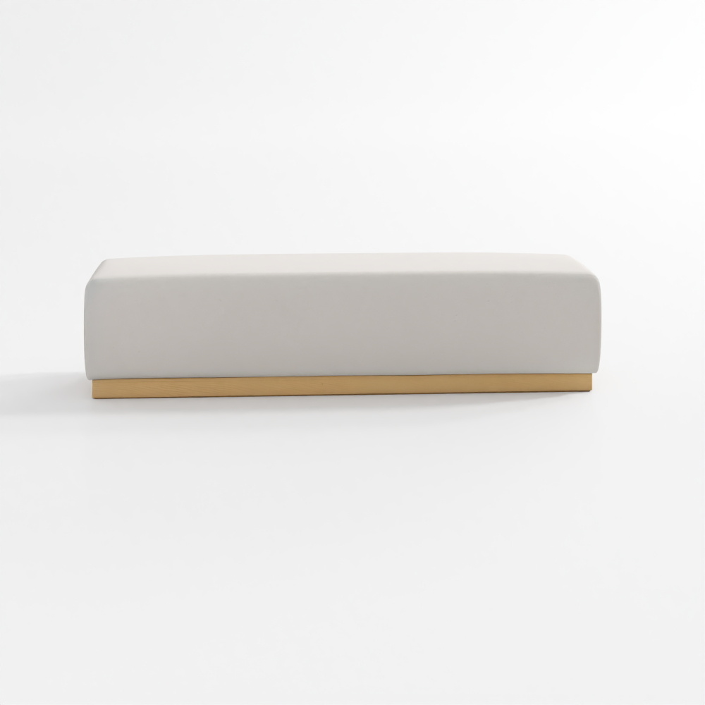 Banco Tapizado Ivory Gather 70