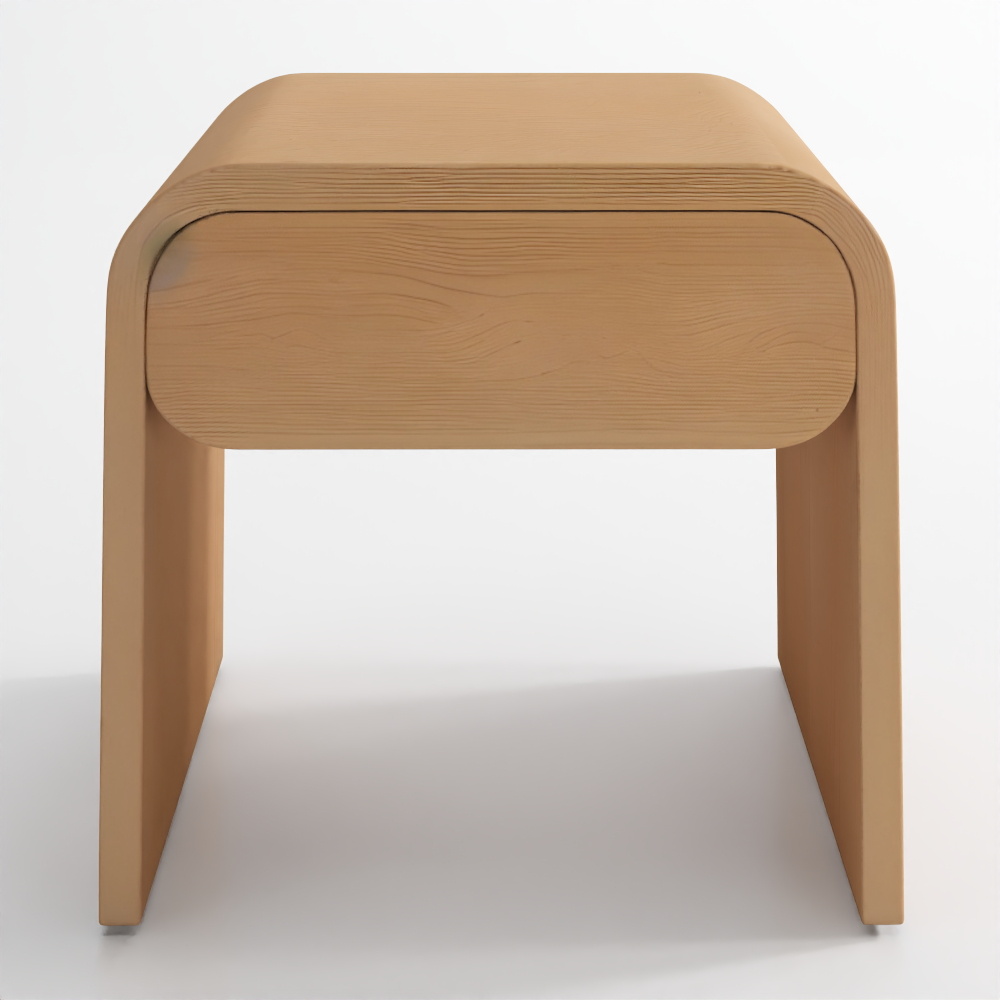 코르테즈 24 내추럴 침실 협탁, 리앤 포드 디자인