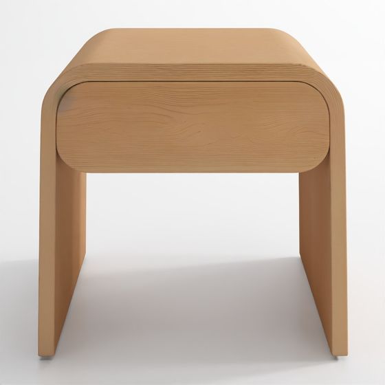 코르테즈 24 내추럴 침실 협탁, 리앤 포드 디자인