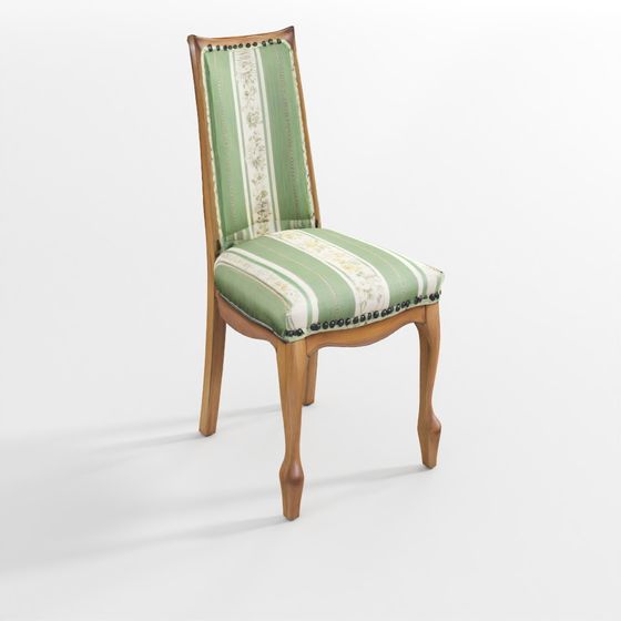Elegant Vintage Chair 3D model