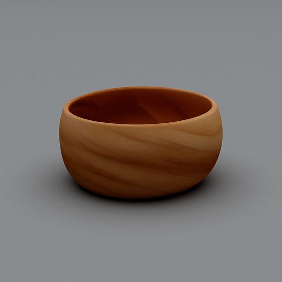 Tondo 5.75 Small Acacia Wood Serving Bowl