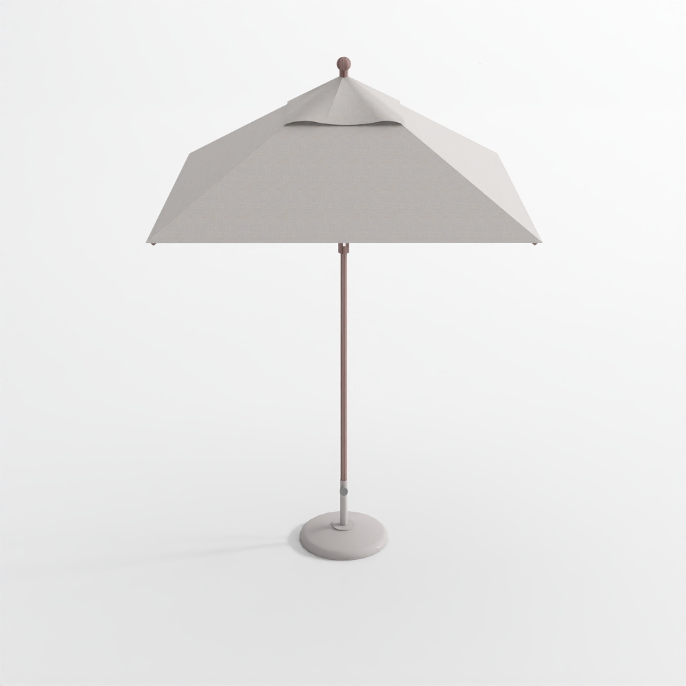 6.5 ft Square Umbrella Taupe