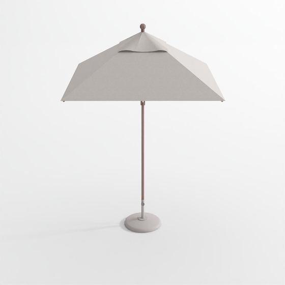 6.5 ft Square Umbrella Taupe