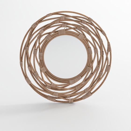 Rattan Mirror Corona 222