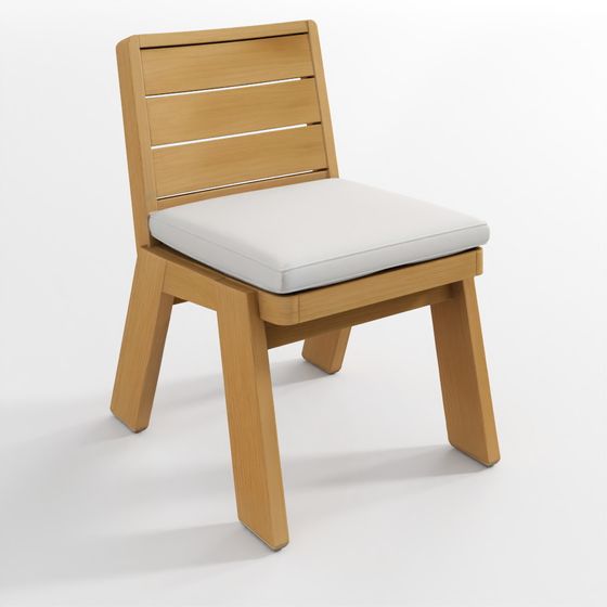 Modern Farmhouse Outdoor Dining Side Chair