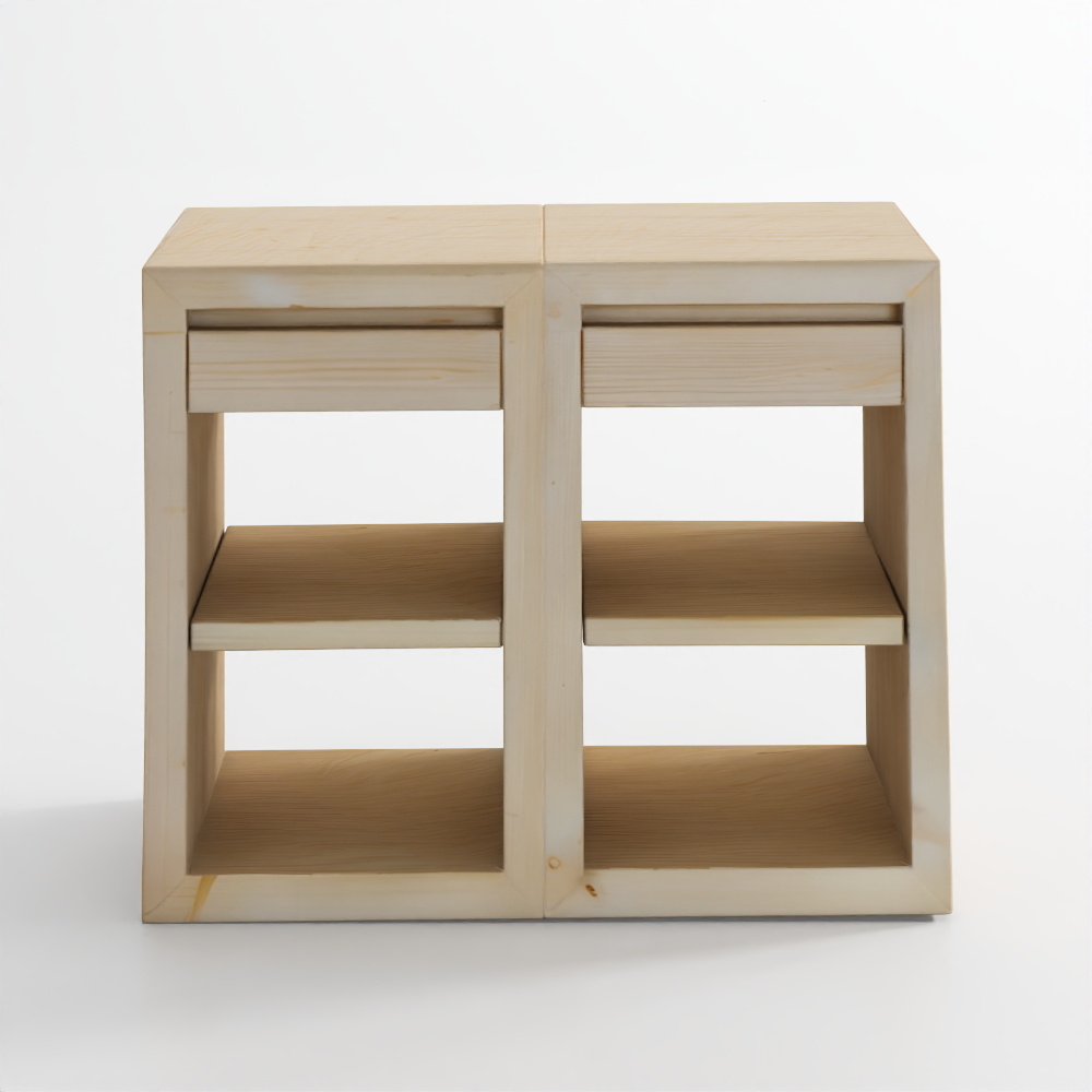 Étagères de rangement Folsom avec tiroirs