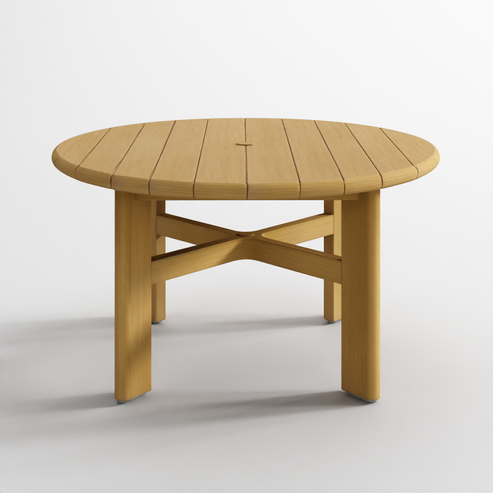 Круглый раскладной обеденный стол Woodside