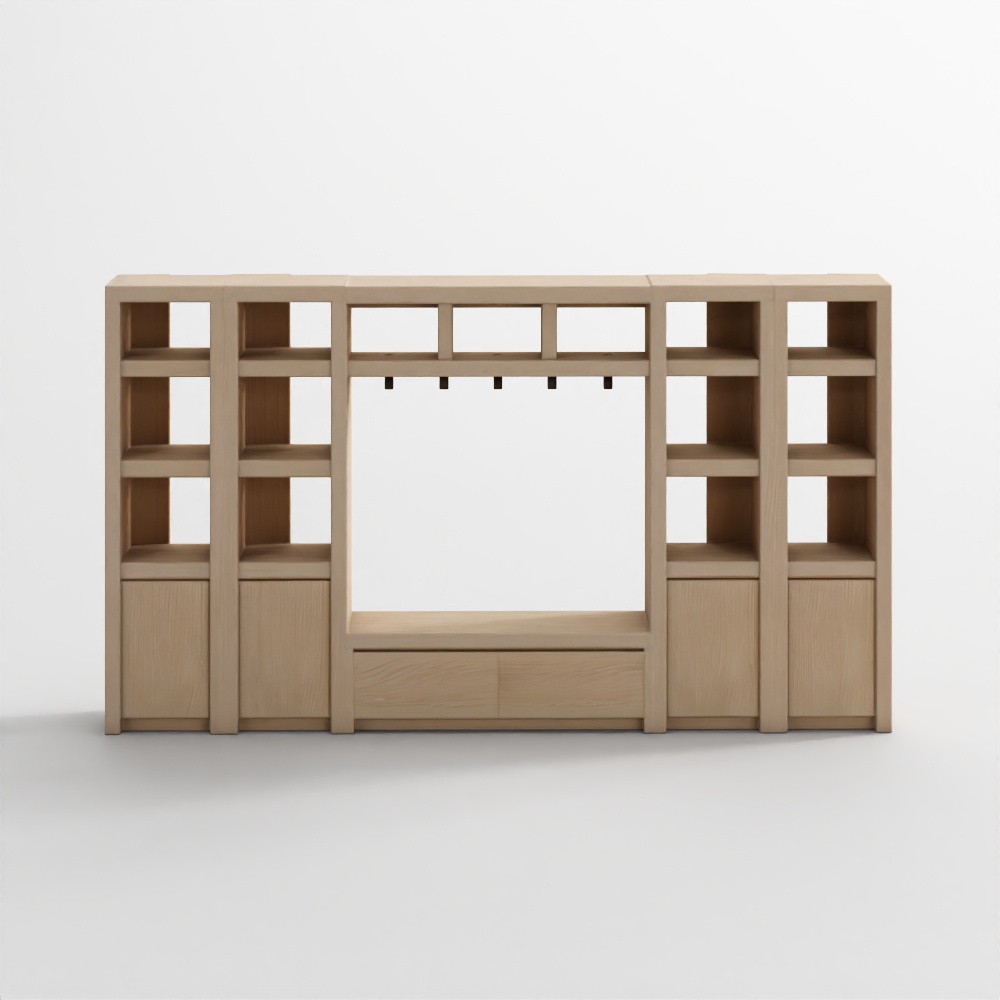 Newport 6-Piece Entryway Set with Storage Bench