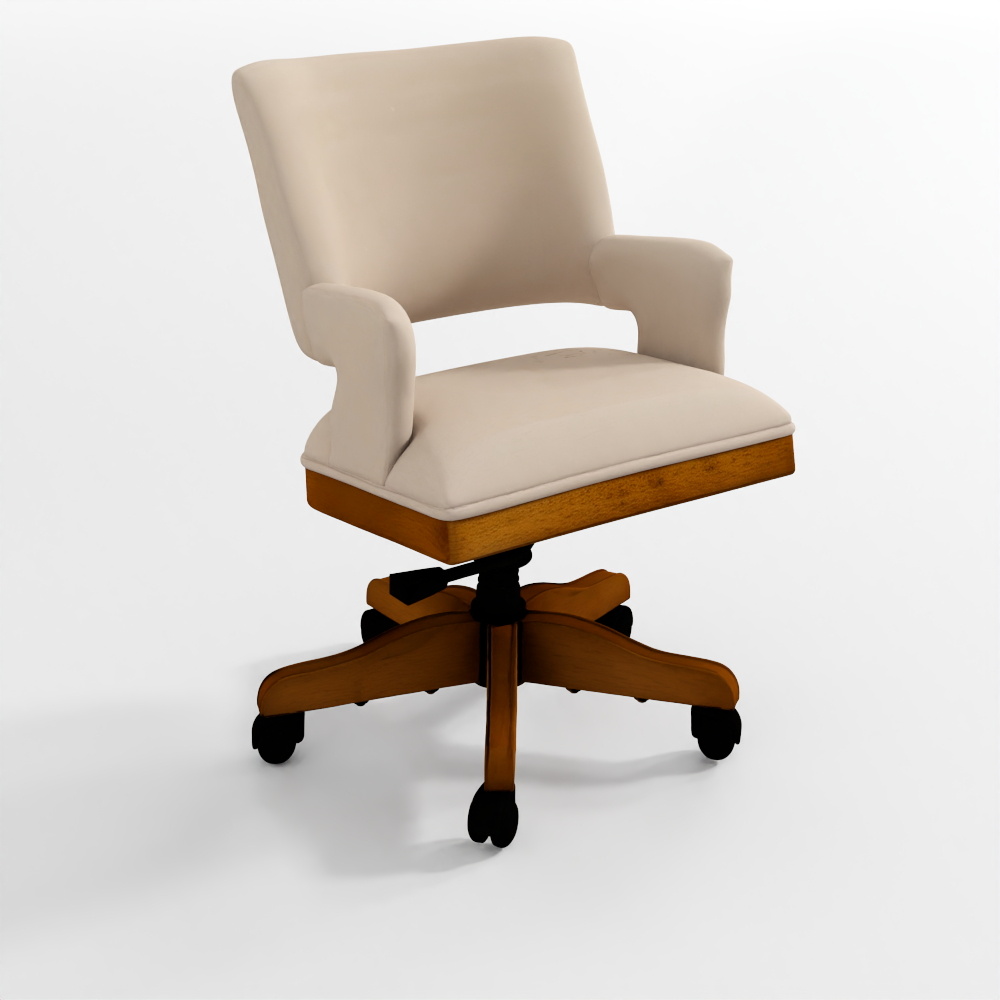 巴羅斯軟墊旋轉書桌椅