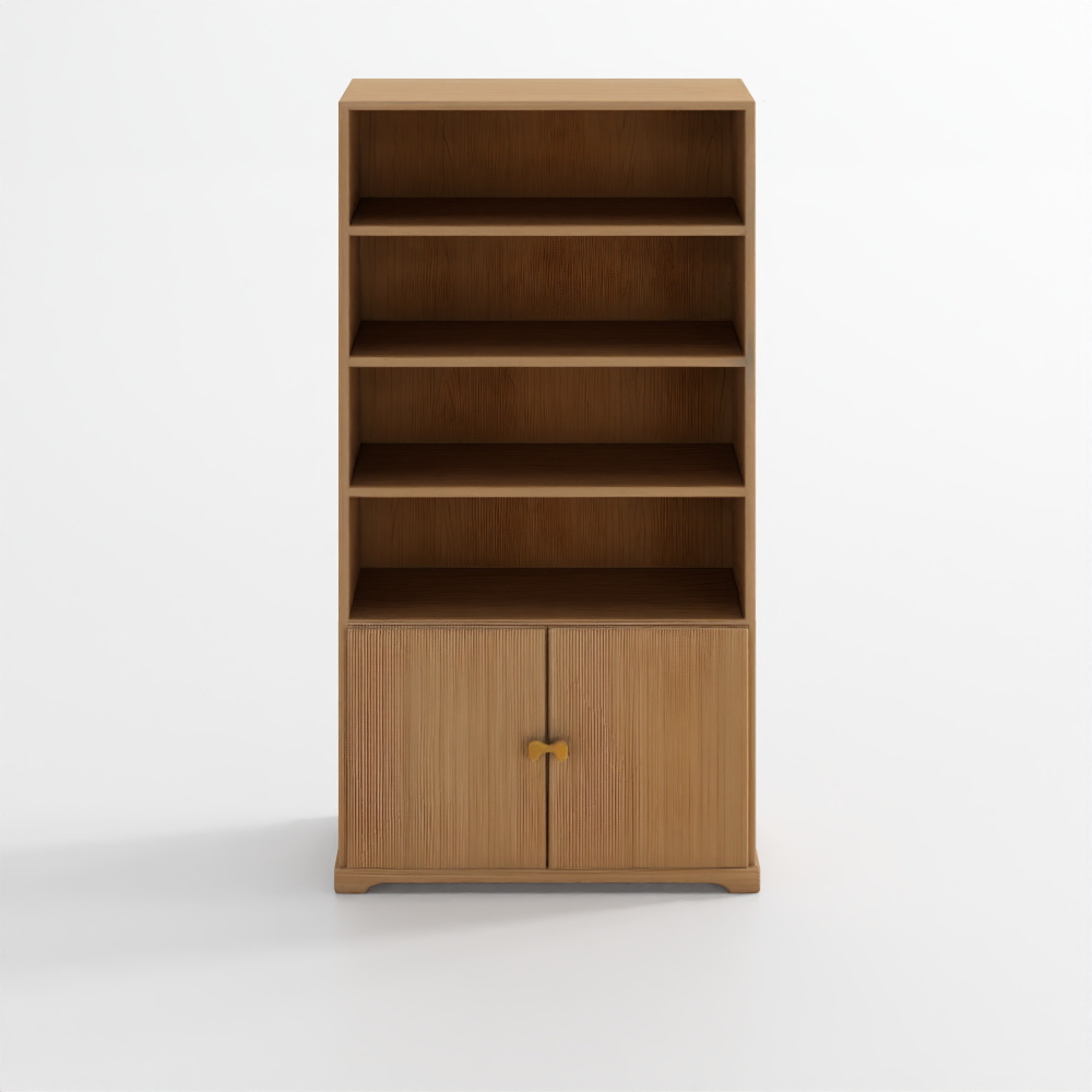 Genevieve Reeded Sideboard & Hutch