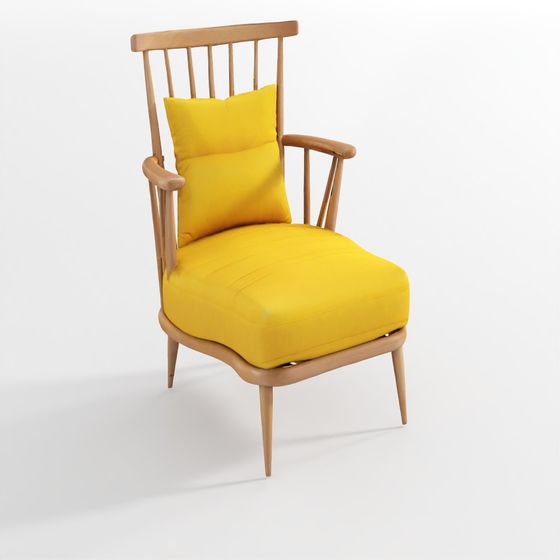 Mid-Century Modern Chair 3D model