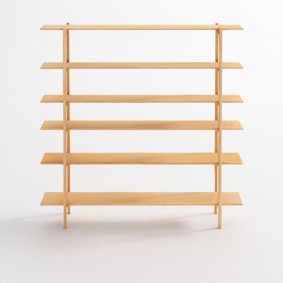 Modern Bookshelf 3D model