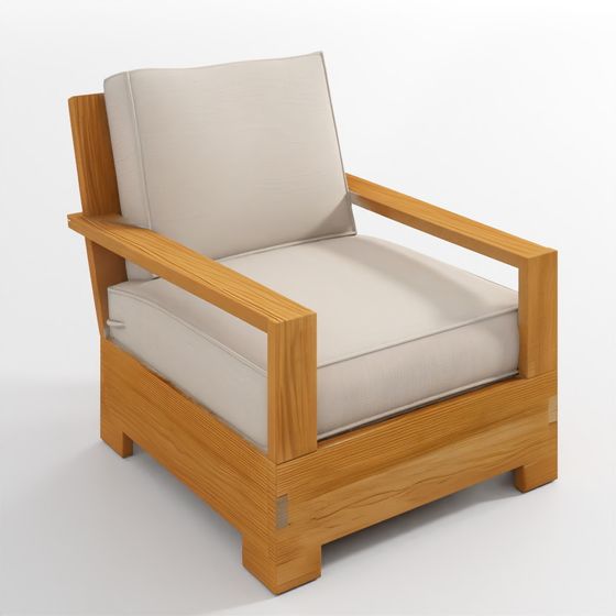 Sillón Belvedere de teca