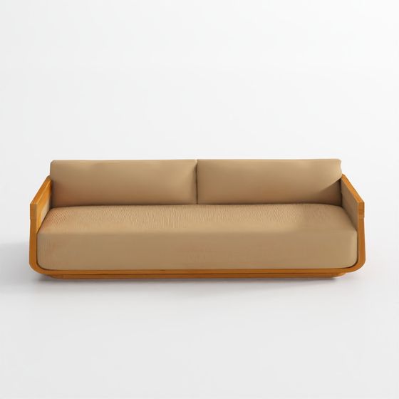 Sedona Cane Teak Sofa