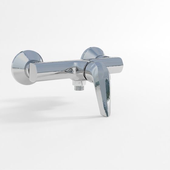 單槓杆外露淋浴龍頭-2