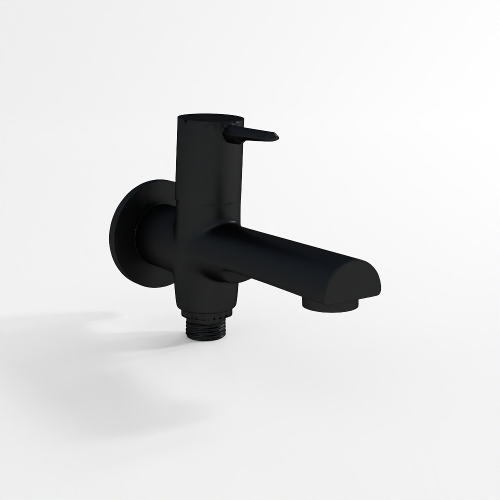 ก๊อกน้ำกิ่ง 2 ทาง - สีดำด้าน