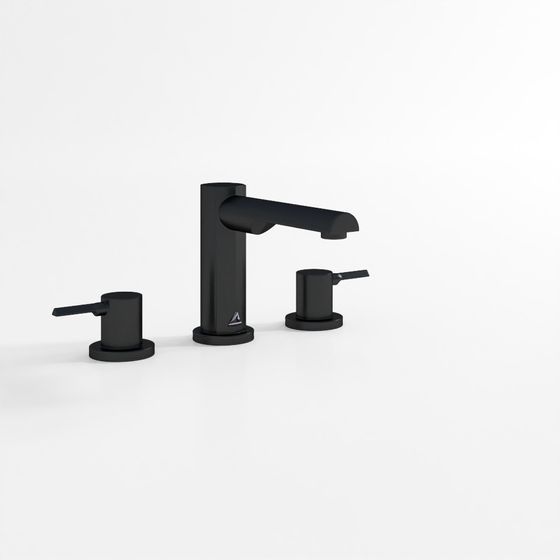 Jaquar 3-Hole Basin Mixer Black Matt