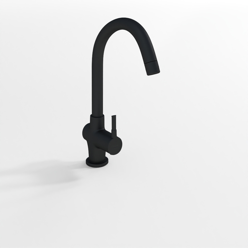 Rubinetto per Lavabo - Nero Opaco