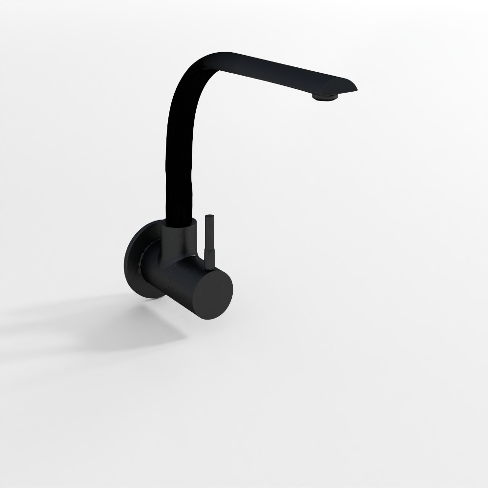 Sink Cock - Black Matt-4