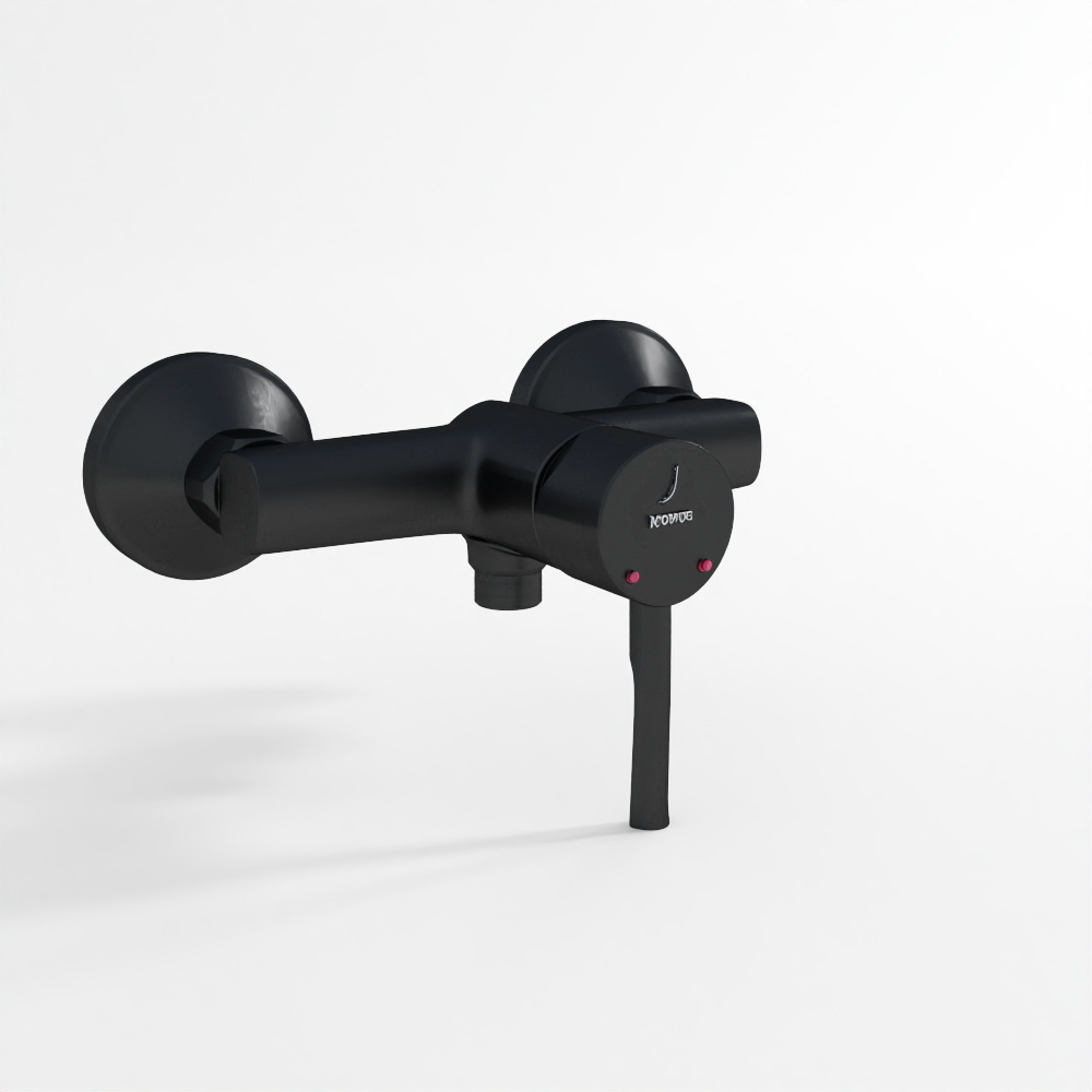 Vòi trộn vòi sen một cần Jaquar - màu đen nhám