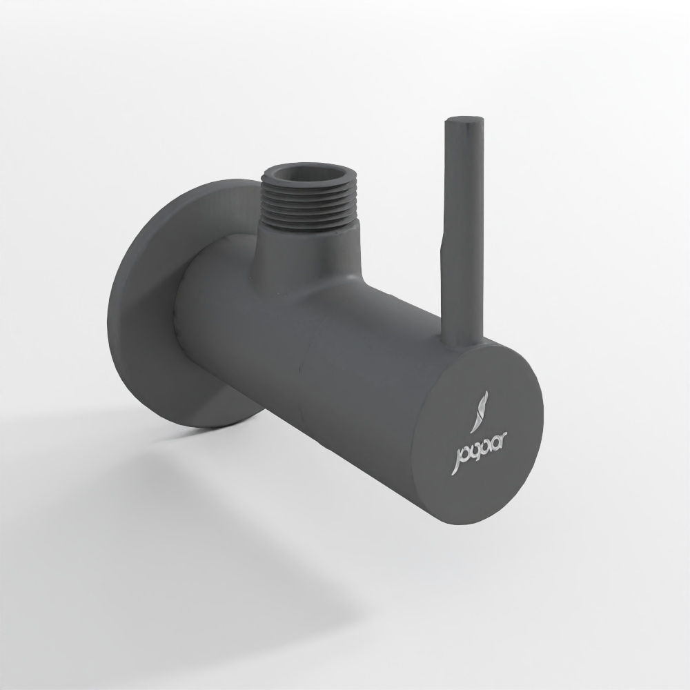 Grifo angular de parada - Negro mate