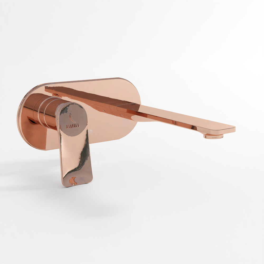 Kit Parti Esterne per Miscelatore Lavabo a Parete con Leva Singola