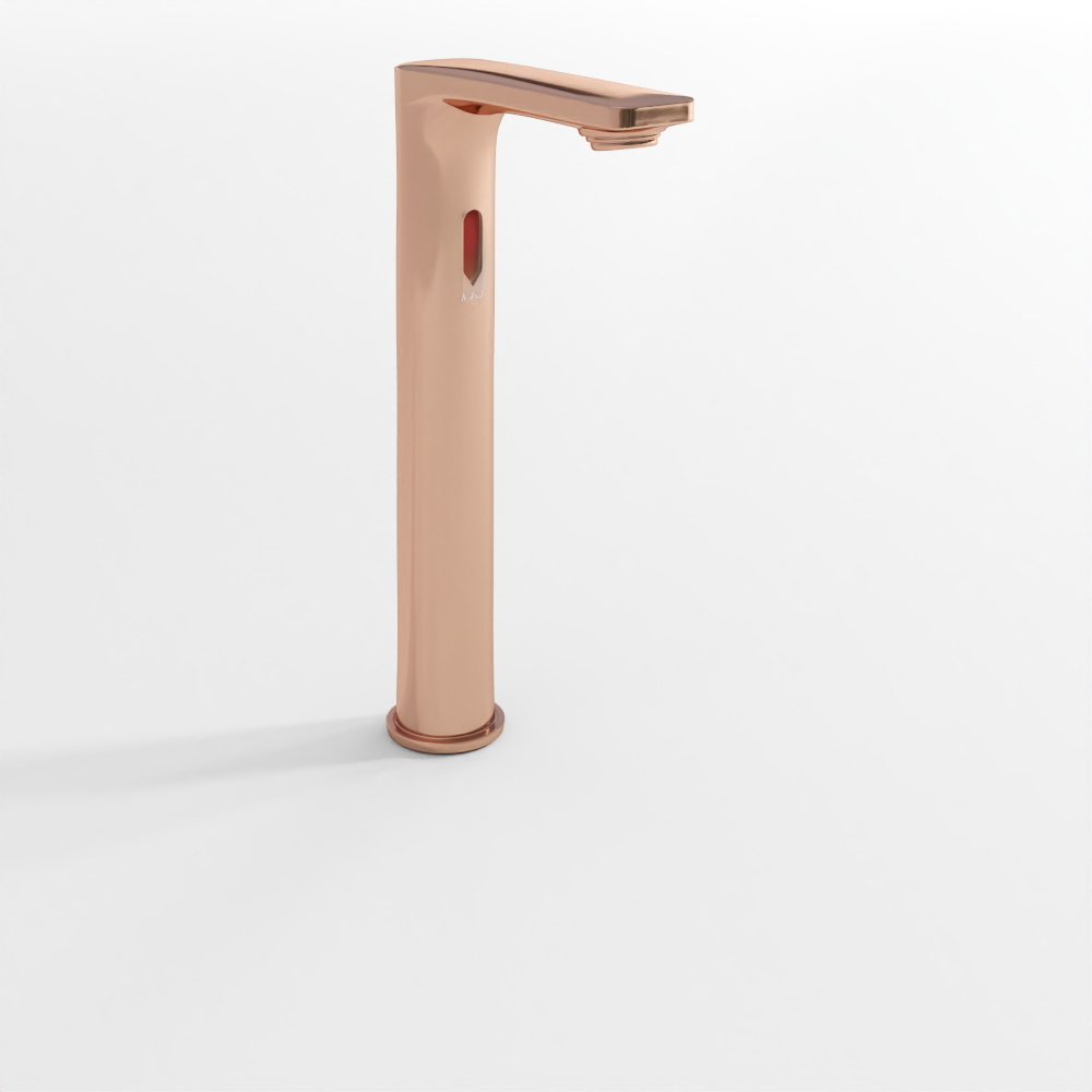 Jaquar Laguna Tall Boy Sensor Faucet - Blush Gold PVD