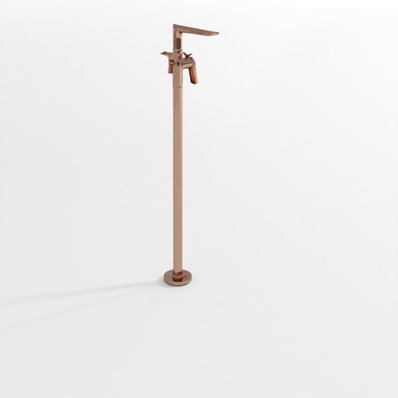 Parties Apparentes du Mitigeur de Bain à Levier Unique sur Pied