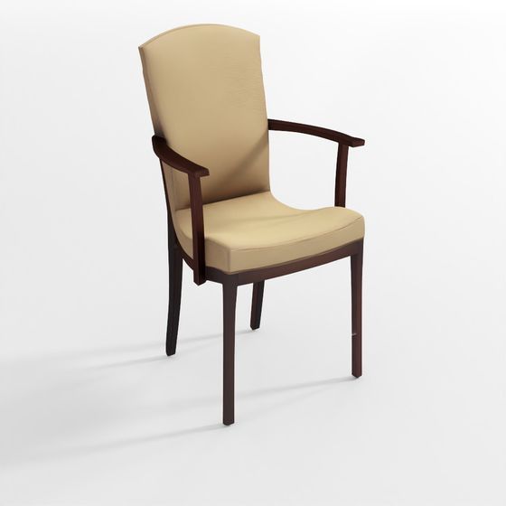 Elegant Office Chair 3D model