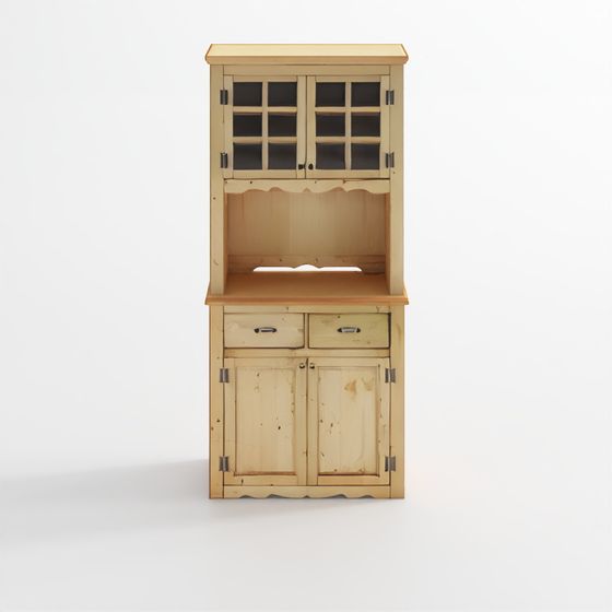 Rustic Storage Cabinet 3D model