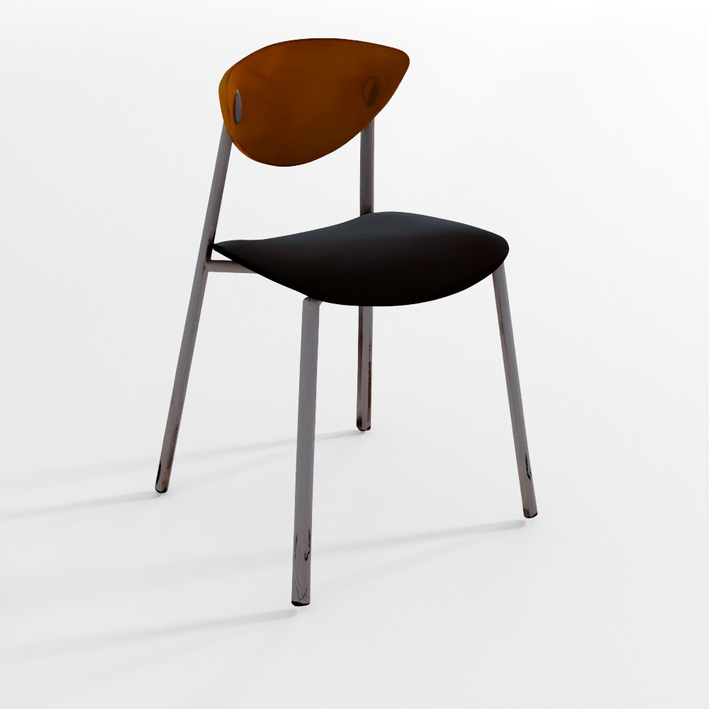 Different Material Design Dining Chair