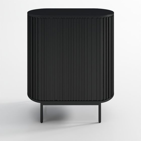 Mobile da Accento in Rovere Nero Asta