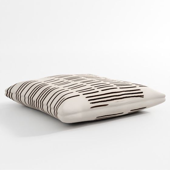 หมอนขว้างผ้าฝ้ายปักชานเทอเรลล์