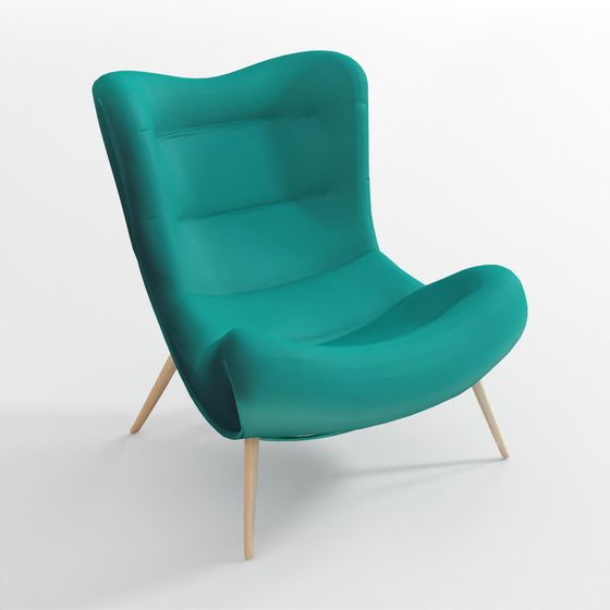 High Back Cushion Sofa Chair