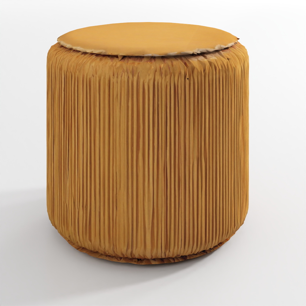 Folding Kraft Paper Round Stool