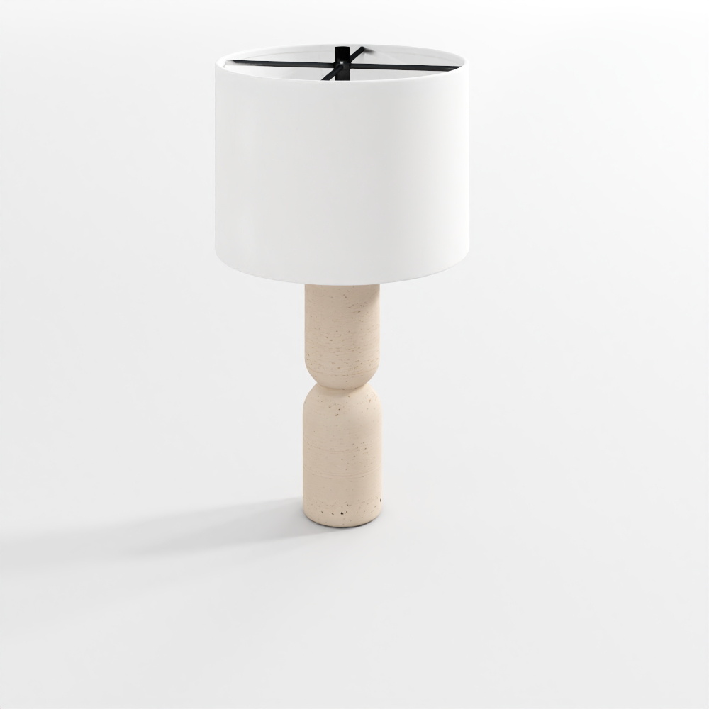 賈米亞石灰華桌燈