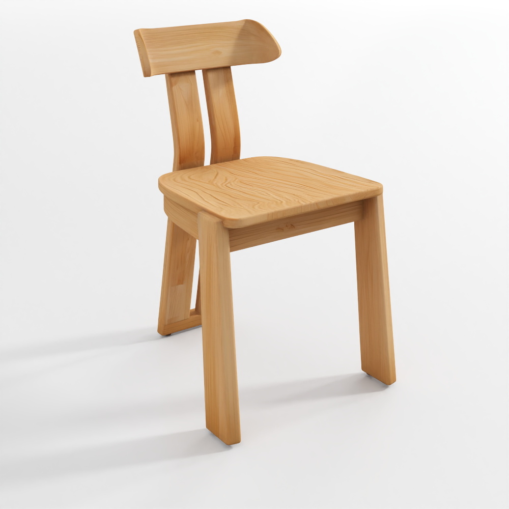 Jahmal Solid Wood Slat Back Side Chair