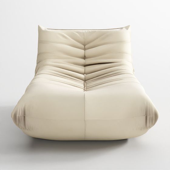 Plush Bean Bag 3D model for Modern Comfort