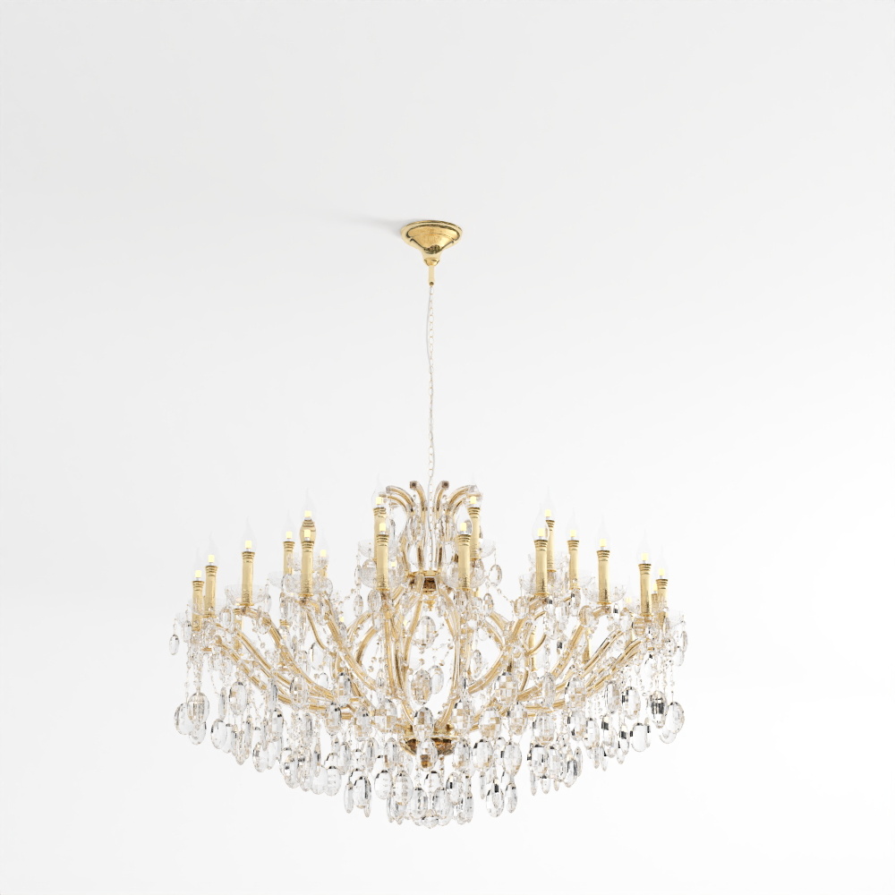 Đèn Chùm Pha Lê 15