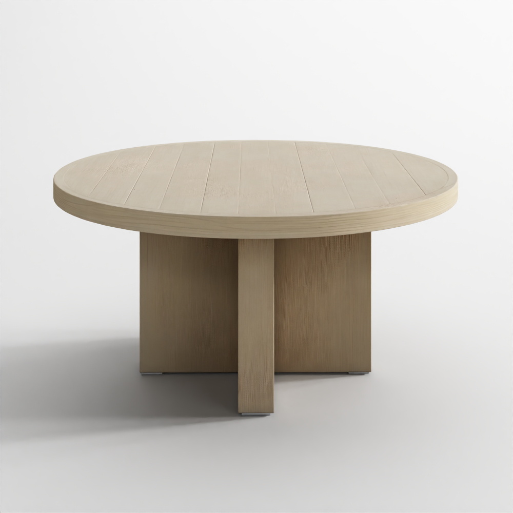 マヨルカ 60 丸形 木製 屋外用 ダイニングテーブル