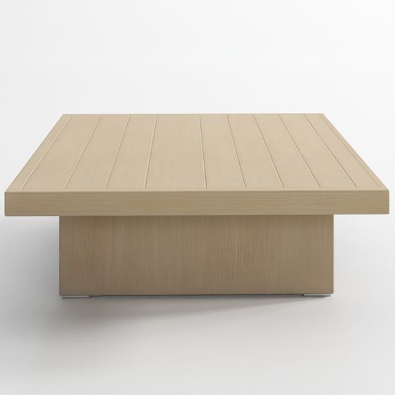 Mallorca 42 Square Wood Outdoor Coffee Table