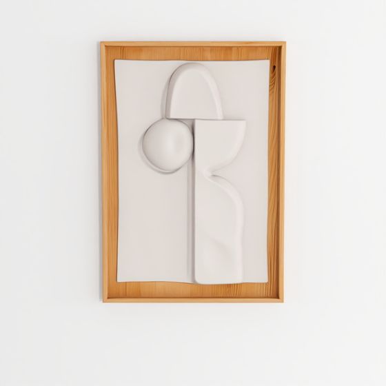 레인 II 종이 마쉐 월 아트