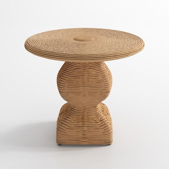 フェリックス ウィッカー 屋外用 アクセントテーブル ジェイク・アーノ作