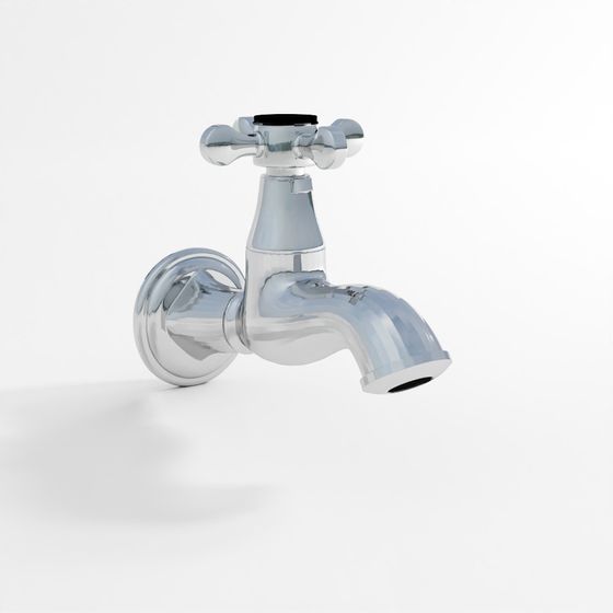 Bib Cock - Chrome