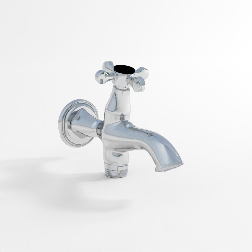 2방향 수도꼭지 - 크롬