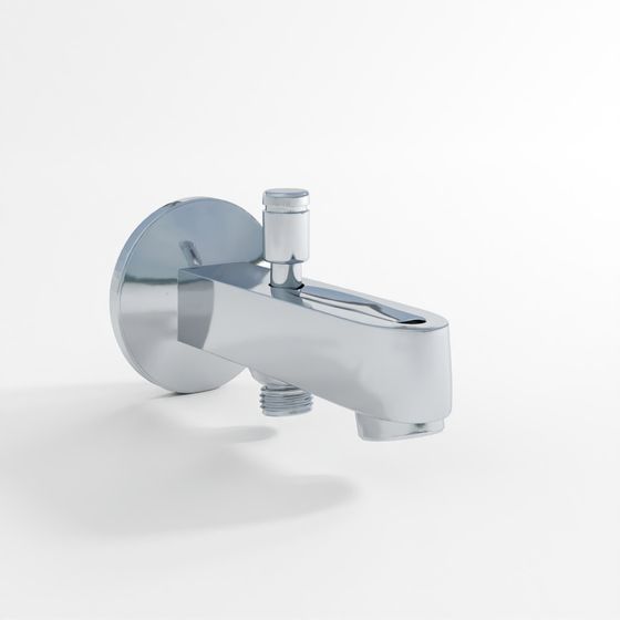 Bath Tub Spout with Button