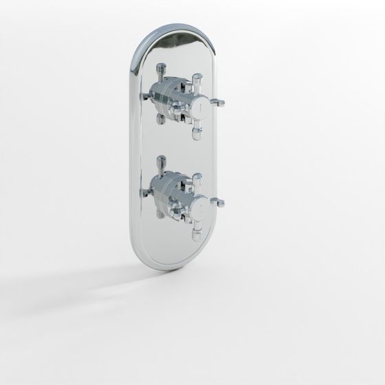 Aquamax恆溫淋浴混水器外露件套裝