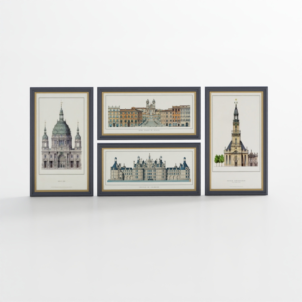 American Wall Art Set