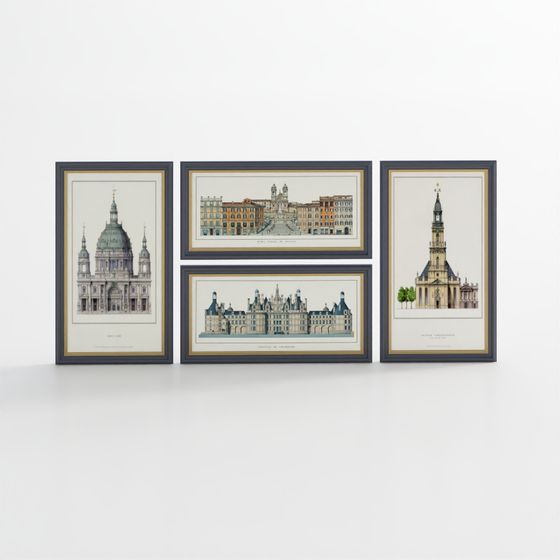 American Wall Art Set