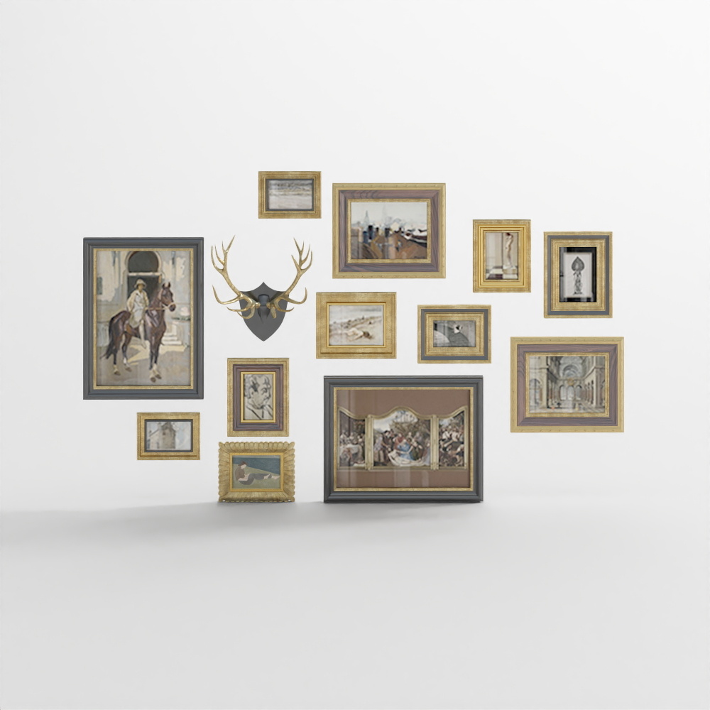 美式裝飾畫套組